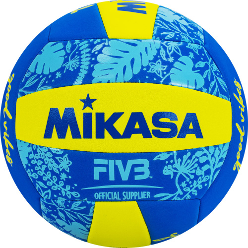 Купить мяч волейбольный пляжный mikasa bv354tv-gv-yb, желто-синий по низким ценам в интернет-магазине tovarysam.ru  в Самаре.