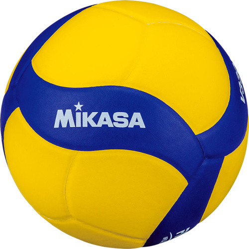 Купить мяч волейбольный mikasa v330w, желто-синий по низким ценам в интернет-магазине tovarysam.ru  в Самаре.