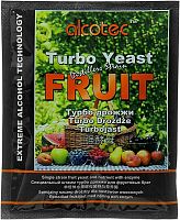 Купить турбо дрожжи alcotec fruit 60 гр по низким ценам в интернет-магазине tovarysam.ru  в Самаре.