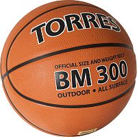 Купить мяч баскетбольный torres bm300 b02015, размер 5 по низким ценам в интернет-магазине tovarysam.ru  в Самаре.
