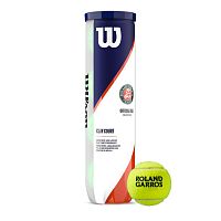 Купить мяч для большого тенниса wilson roland garros clay court, wrt115000, одобрен itf, упаковка 4 мяча по низким ценам в интернет-магазине tovarysam.ru  в Самаре.
