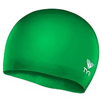 Купить шапочка для плавания подростковая tyr wrinkle free junior silicone cap, lcsjr-326, зеленый по низким ценам в интернет-магазине tovarysam.ru  в Самаре.