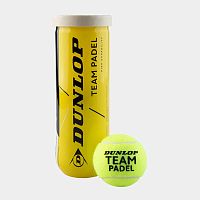 Купить мяч для падела dunlop team padel, 601553, упаковка 3 мяча по низким ценам в интернет-магазине tovarysam.ru  в Самаре.