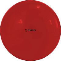 Купить мяч для художественной гимнастики однотонный torres ag-15-01, диаметр 15см., красный по низким ценам в интернет-магазине tovarysam.ru  в Самаре.