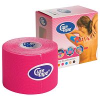 Купить тейп кинезиологический curetape pink 160165, 5см.x5м. по низким ценам в интернет-магазине tovarysam.ru  в Самаре.