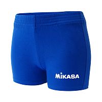 Купить шорты тренировочные женские mikasa mt165-029-xs, размер xs, синий по низким ценам в интернет-магазине tovarysam.ru  в Самаре.