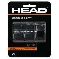 Купить овергрип head xtreme soft, 285104-bk, 0.5 мм, 3 шт,черный по низким ценам в интернет-магазине tovarysam.ru  в Самаре.