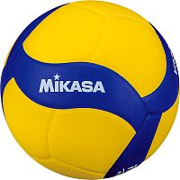Купить мяч волейбольный mikasa v330w, желто-синий по низким ценам в интернет-магазине tovarysam.ru  в Самаре.