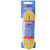 Купить шнурки для коньков texstyle double blue line waxed 1510mt-yl-305, длина 305см. по низким ценам в интернет-магазине tovarysam.ru  в Самаре.