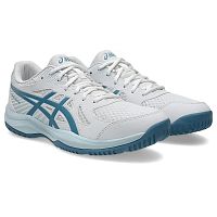 Купить кроссовки asics upcourt 6 1071a104 105, р.9,5(рос.42), бело-бирюзовый по низким ценам в интернет-магазине tovarysam.ru  в Самаре.