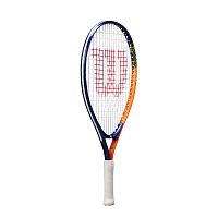 Купить ракетка для большого тенниса детская wilson slam jr 21, wr172010u, для дет.5-6 лет по низким ценам в интернет-магазине tovarysam.ru  в Самаре.
