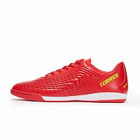 Купить бутсы зальные подростковые torres flex-j, ts134232-464-35, р.35, красный по низким ценам в интернет-магазине tovarysam.ru  в Самаре.