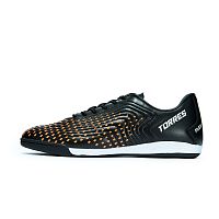 Купить бутсы зальные подростковые torres flex-j, ts134232-124-34, р.34, чёрно-оранжевый по низким ценам в интернет-магазине tovarysam.ru  в Самаре.