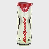 Купить мяч для падела bullpadel premium pro, 471959, уп.3 шт, войлок, нат.резина,желтый по низким ценам в интернет-магазине tovarysam.ru  в Самаре.