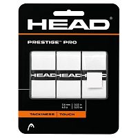 Купить овергрип head prestige pro, 282009-wh, 0.55 мм, 3шт, белый по низким ценам в интернет-магазине tovarysam.ru  в Самаре.