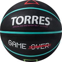 Купить мяч баскетбольный torres game over b023117, размер 7 по низким ценам в интернет-магазине tovarysam.ru  в Самаре.