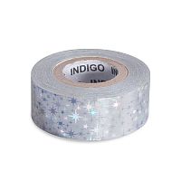 Купить обмотка для гимнастического обруча indigo stars in380-sil, 20мм*14м, серебристый по низким ценам в интернет-магазине tovarysam.ru  в Самаре.