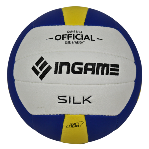Купить мяч волейбольный ingame silk ing-225, бело-сине-желтый по низким ценам в интернет-магазине tovarysam.ru в Самаре. Купить мяч волейбольный ingame silk ing-225, бело-сине-желтый по низким ценам в интернет-магазине tovarysam.ru в Самаре.