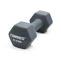 Купить гантель torres pl522505, вес 5 кг, 1 шт по низким ценам в интернет-магазине tovarysam.ru  в Самаре.