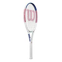 Купить ракетка для большого тенниса wilson allure 105 wr187010u1, для любителей, композит, со струнами, бел по низким ценам в интернет-магазине tovarysam.ru  в Самаре.