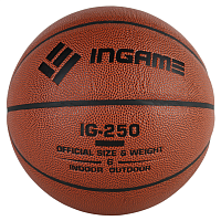 Купить мяч баскетбольный ingame ig-250 №6 по низким ценам в интернет-магазине tovarysam.ru  в Самаре.