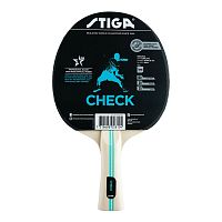 Купить ракетка для настольного тенниса stiga check hobby wrb ittf 1210-5818-01, ittf накладка по низким ценам в интернет-магазине tovarysam.ru  в Самаре.