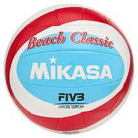 Купить мяч для пляжного волейбола mikasa bv543c-vxb-rsb, цвет сине-красный по низким ценам в интернет-магазине tovarysam.ru  в Самаре.
