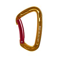 Купить ver 0269-1.gold карабин скалолазный с гнутой защелкой (keylock) по низким ценам в интернет-магазине tovarysam.ru  в Самаре.