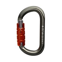 Купить ver 0261-3 карабин «gray» овал трехтактный (keylock) по низким ценам в интернет-магазине tovarysam.ru  в Самаре.