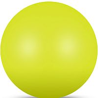 Купить мяч для художественной гимнастики  indigo in367-li, диаметр 17см., лимонный металлик по низким ценам в интернет-магазине tovarysam.ru  в Самаре.