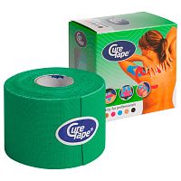 Купить тейп кинезиологический curetape green 161216, 5см.x5м. по низким ценам в интернет-магазине tovarysam.ru  в Самаре.