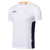 Купить футболка игровая mikasa mt261-023-2xs, размер 2xs, белый по низким ценам в интернет-магазине tovarysam.ru  в Самаре.