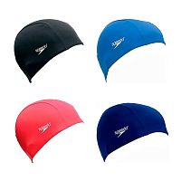 Купить шапочка для плавания speedo polyester cap, 8-710080000-0000, 4 цвета в ассортименте по низким ценам в интернет-магазине tovarysam.ru  в Самаре.