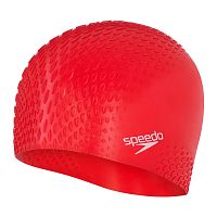 Купить шапочка для плавания speedo bubble cap,8-139546446, красный по низким ценам в интернет-магазине tovarysam.ru  в Самаре.