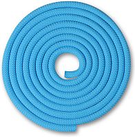 Купить скакалка гимнастическая indigo sm-123-lb, утяжеленная, длина 3м, шнур, голубой по низким ценам в интернет-магазине tovarysam.ru  в Самаре.