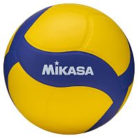 Купить мяч волейбольный утяжеленный mikasa vt370w, вес 370, сине-желтый по низким ценам в интернет-магазине tovarysam.ru  в Самаре.