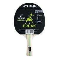 Купить ракетка для настольного тенниса stiga break wrb ittf 1211-5918-01, ittf накладка по низким ценам в интернет-магазине tovarysam.ru  в Самаре.