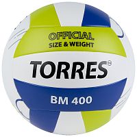 Купить мяч волейбольный torres bm400 v42315, размер 5 по низким ценам в интернет-магазине tovarysam.ru  в Самаре.