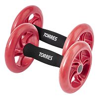 Купить ролики для пресса torres pl52215, пара, до 110 кг по низким ценам в интернет-магазине tovarysam.ru  в Самаре.