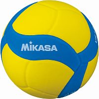 Купить мяч волейбольный mikasa vs170w-y-bl, облегченный, цвет желто-синий по низким ценам в интернет-магазине tovarysam.ru  в Самаре.