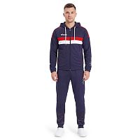 Купить костюм спортивный мужской с капюшоном mikasa mt550/701-083-xl, размер xl, темносине-белый по низким ценам в интернет-магазине tovarysam.ru  в Самаре.