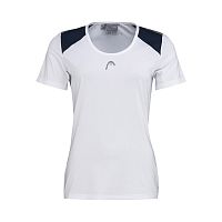 Купить футболка женская head club 22 t-shirt w 814431-whdb-l, размер l по низким ценам в интернет-магазине tovarysam.ru  в Самаре.