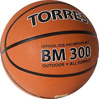 Купить мяч баскетбольный torres bm300 b02017, размер 7 по низким ценам в интернет-магазине tovarysam.ru  в Самаре.