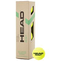 Купить мяч теннисный head reset 4b, 575034, крафт. упак.4 шт, половинное давление, фетр,нат.резина,желтый по низким ценам в интернет-магазине tovarysam.ru  в Самаре.