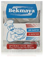 Купить дрожжи сухие быстродействующие «bekmaya» 100 гр.  по низким ценам в интернет-магазине tovarysam.ru  в Самаре.