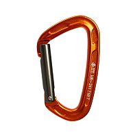 Купить ver 0269.orange карабин cкалолазный с прямой защелкой (keylock) по низким ценам в интернет-магазине tovarysam.ru  в Самаре.