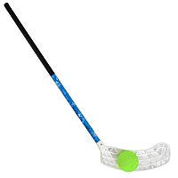 Купить клюшка для флорбола детская (4.5-6 лет) realstick kidscamp 65 см (рост 110-120 см) с мячом, mr-kf-kc по низким ценам в интернет-магазине tovarysam.ru  в Самаре.