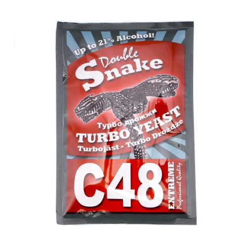 Купить дрожжи спиртовые double snake c48 по низким ценам в интернет-магазине tovarysam.ru  в Самаре.