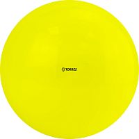 Купить мяч для художественной гимнастики однотонный torres,ag-19-04, диам. 19 см, желтый по низким ценам в интернет-магазине tovarysam.ru  в Самаре.